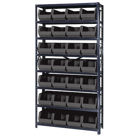 Quantum Storage Systems Giant Open Hopper Storage Unit QSBU-240BK